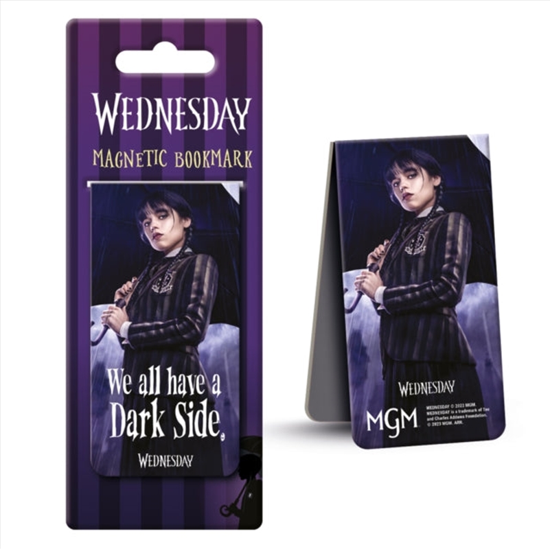 Wednesday - Dark Side - Magnetic Bookmark/Product Detail/Stationery