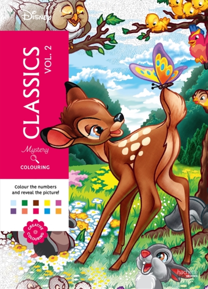 Mystery Colouring - Classics Vol 2 : Colour the numbers and reveal the picture!/Product Detail/Adults Colouring