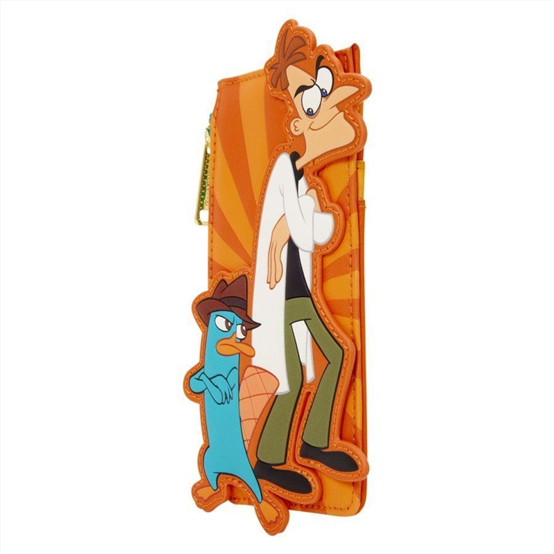 Loungefly Phineas & Ferb - Dr. Doofenshmirtz & Perry the Platypus Card Holder/Product Detail/Wallets