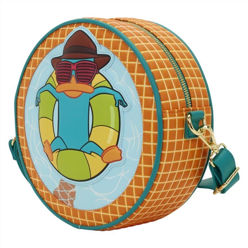 Loungefly Phineas & Ferb - Perry the Platypus Pool Crossbody Bag/Product Detail/Bags