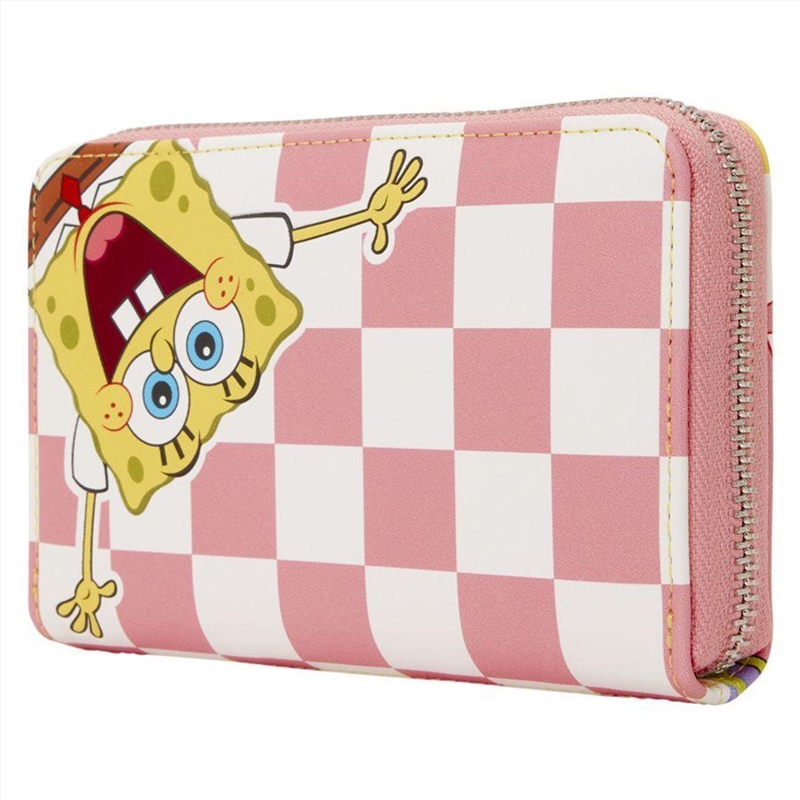 Loungefly SpongeBob - SpongeBob & Patrick Star Checkered Zip Around Wallet/Product Detail/Wallets