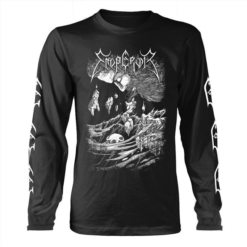 Emperor - With Strength I Burn - Black - XXXL/Product Detail/Shirts