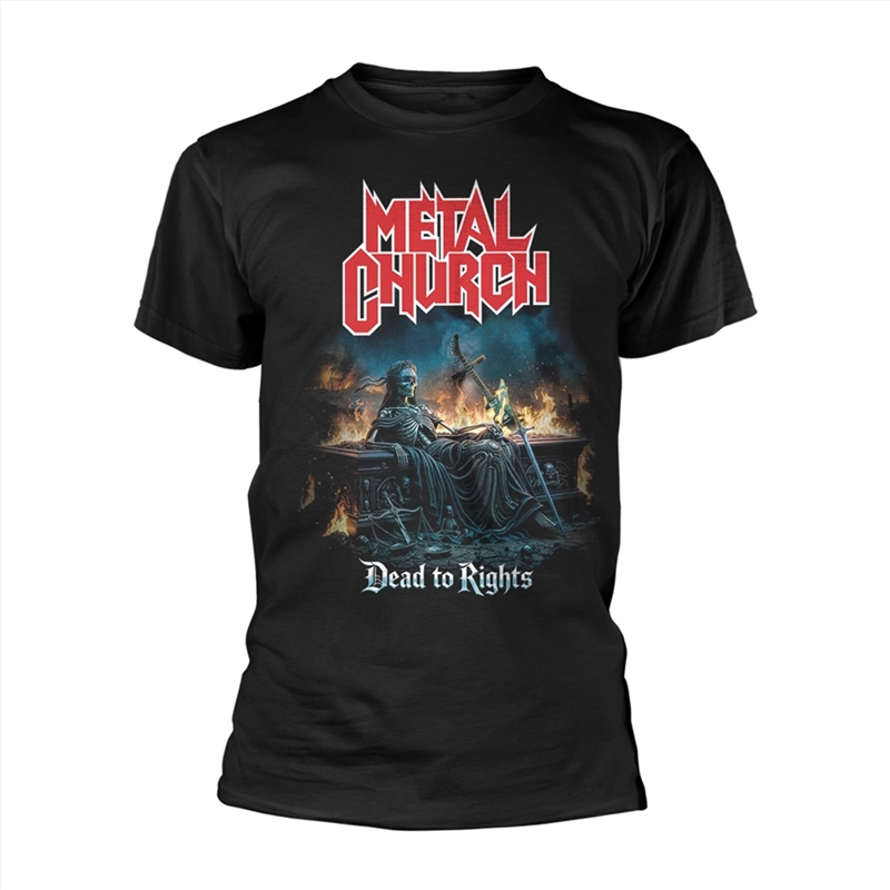 Metal Church - Dead To Rights - Black - Small/Product Detail/Shirts