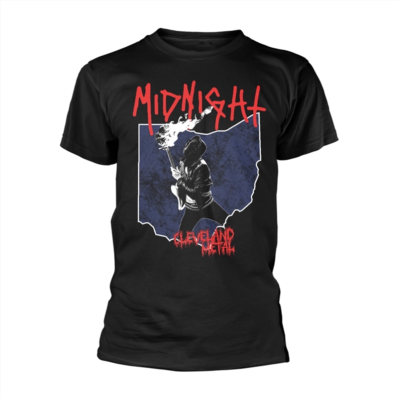 Midnight - Cleveland Metal - Black - XXXL/Product Detail/Shirts