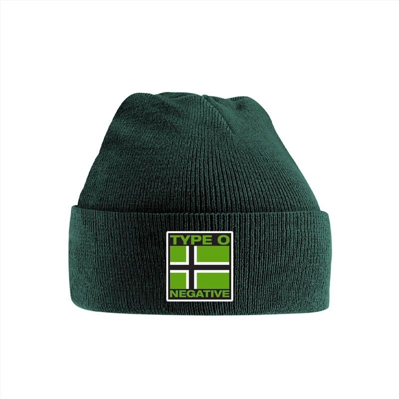 Type O Negative - Ton Flag: Green - Green/Product Detail/Caps & Hats
