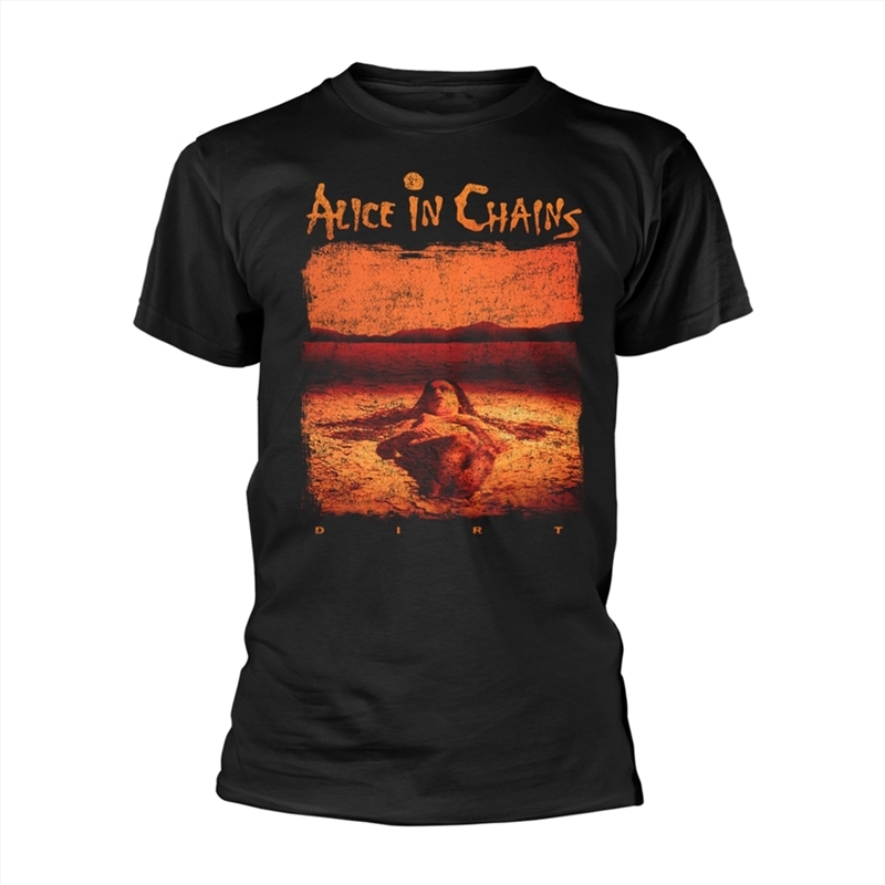 Alice In Chains - Distressed Dirt: Softstyle - Black - Small/Product Detail/Shirts