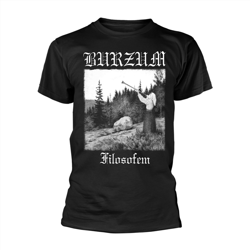 Burzum - Filosofem 2018: Softstyle - Black - Medium/Product Detail/Shirts