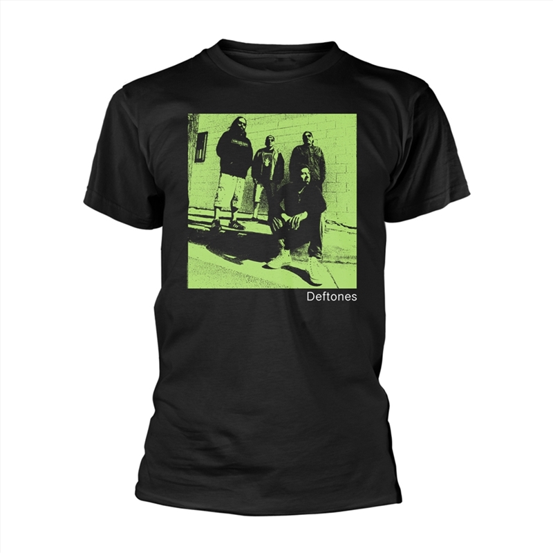 Deftones - Green: Softstyle - Black - XL/Product Detail/Shirts