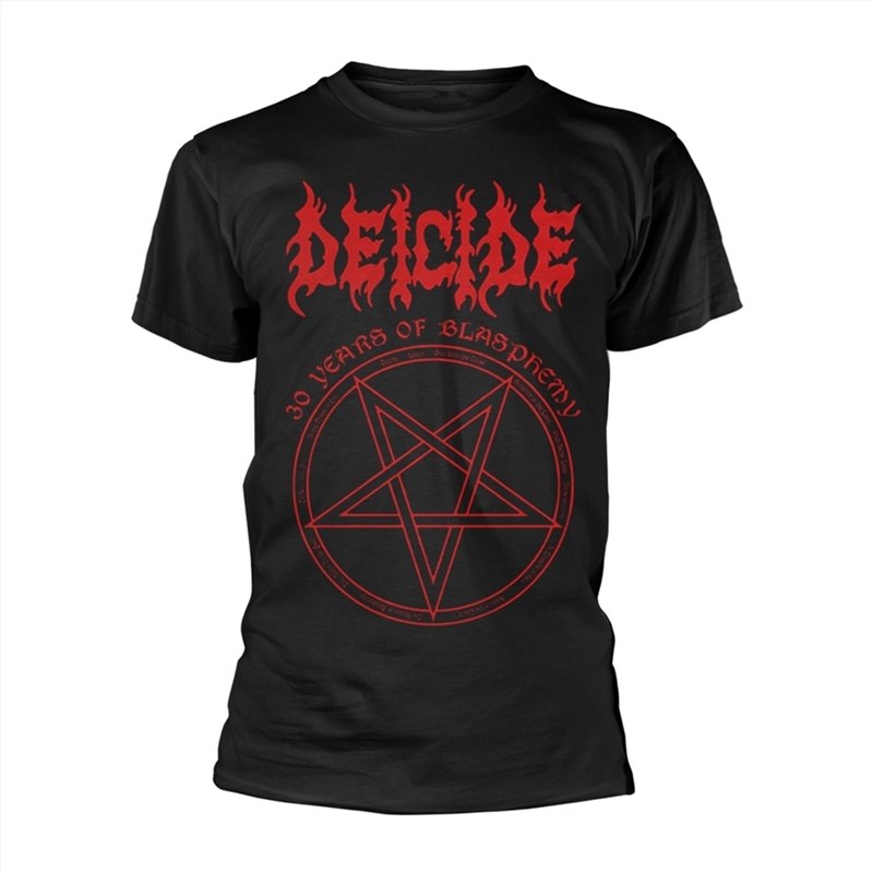Deicide - 30 Years Of Blasphemy: Softstyle - Black - XXXL/Product Detail/Shirts