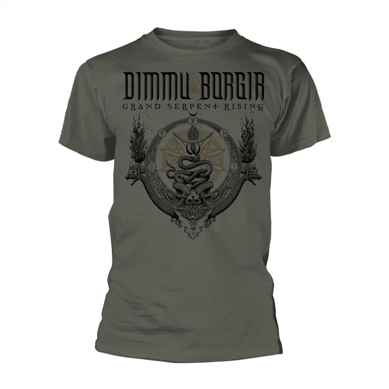 Dimmu Borgir - Grand Serpent Rising: Military Green - Green - Small/Product Detail/Shirts