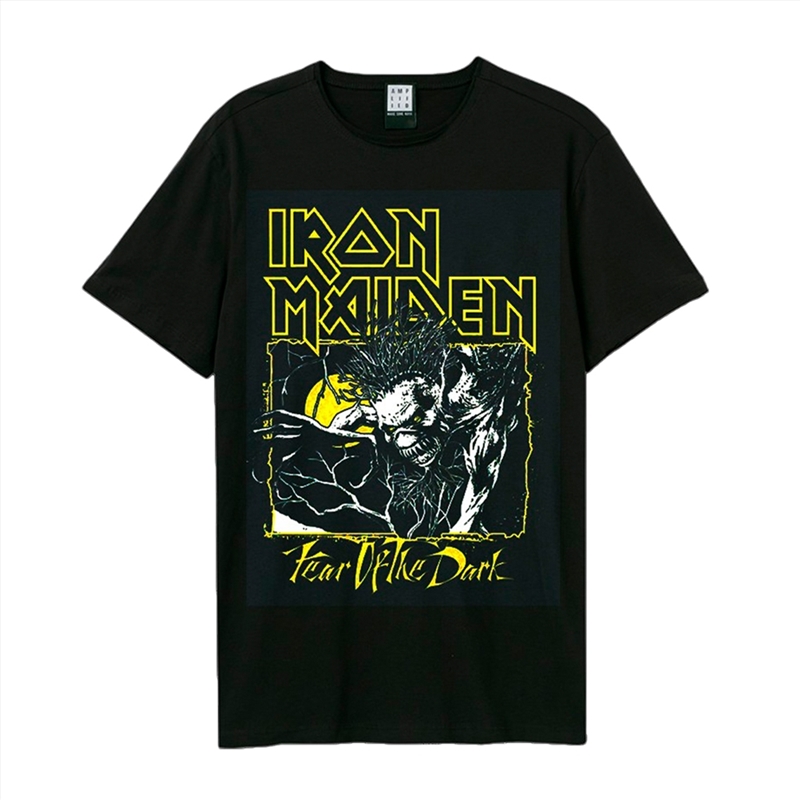 Iron Maiden - Fear Of The Dark Yellow - Black - Large/Product Detail/Shirts