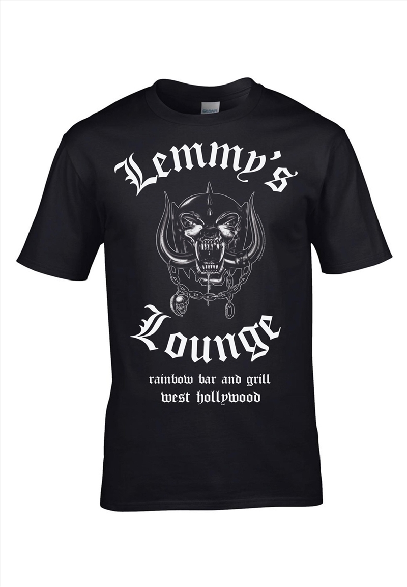 Lemmy Kilmister - Lemmy's Lounge - Black - Small/Product Detail/Shirts