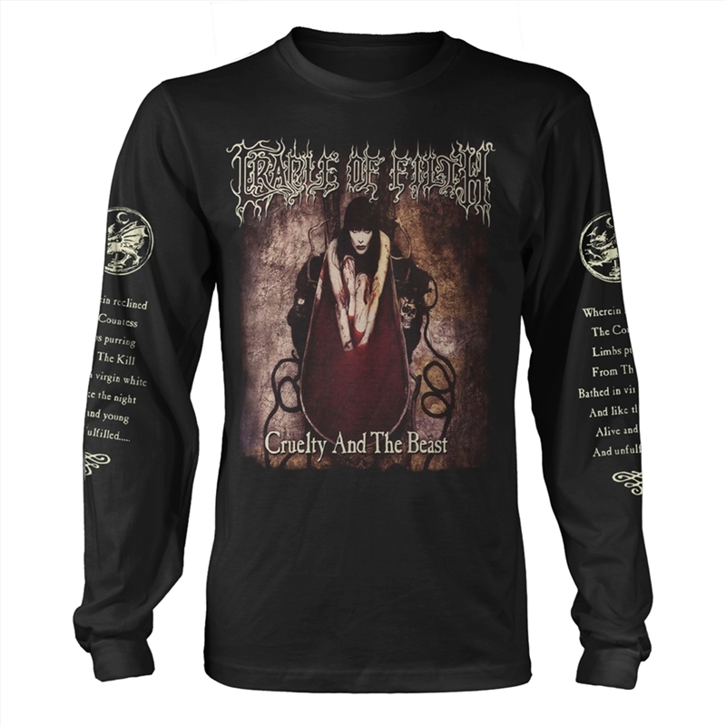 Cradle Of Filth - Cruelty And The Beast: 2021 - Black: Fotl - Large/Product Detail/Shirts