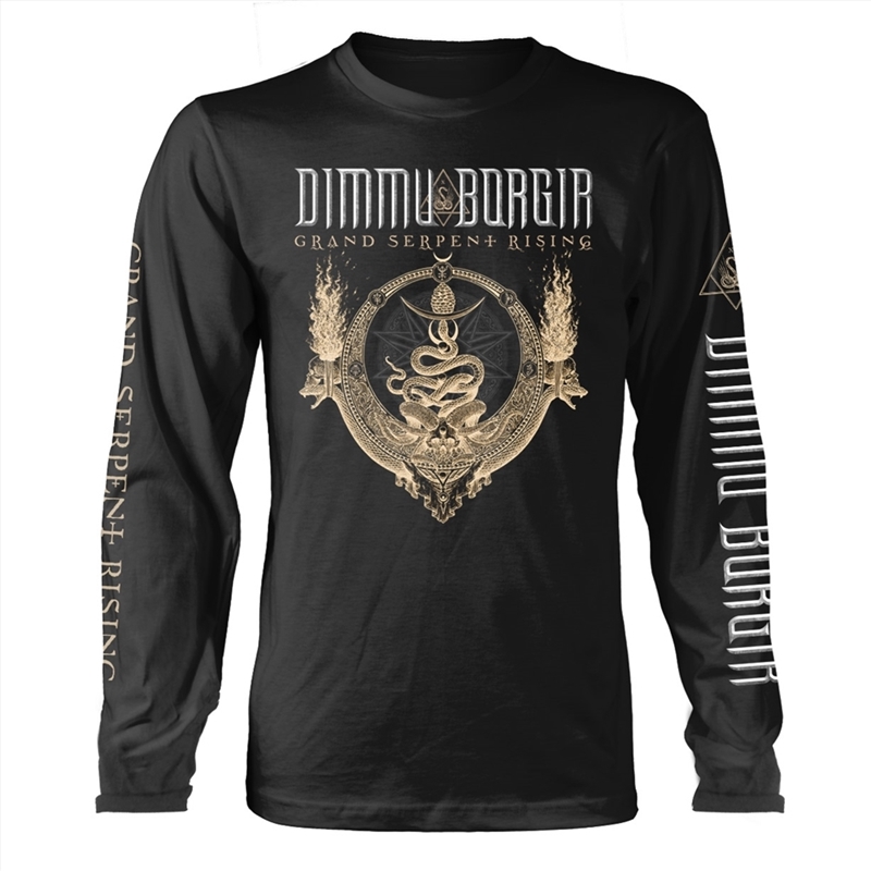 Dimmu Borgir - Grand Serpent Rising: Black - Black - Medium/Product Detail/Shirts