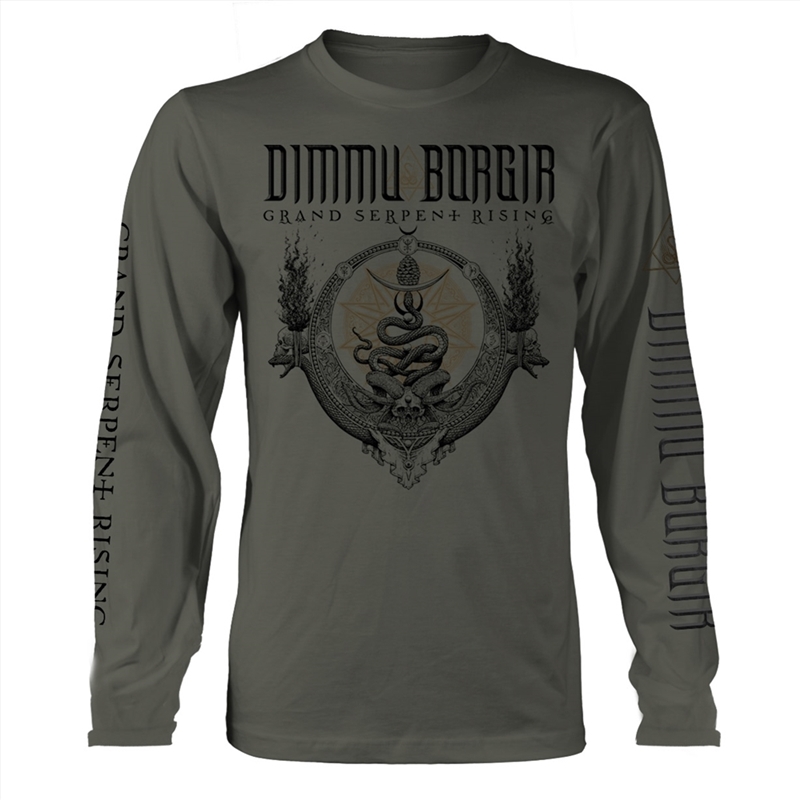 Dimmu Borgir - Grand Serpent Rising: Military Green - Green - XL/Product Detail/Shirts