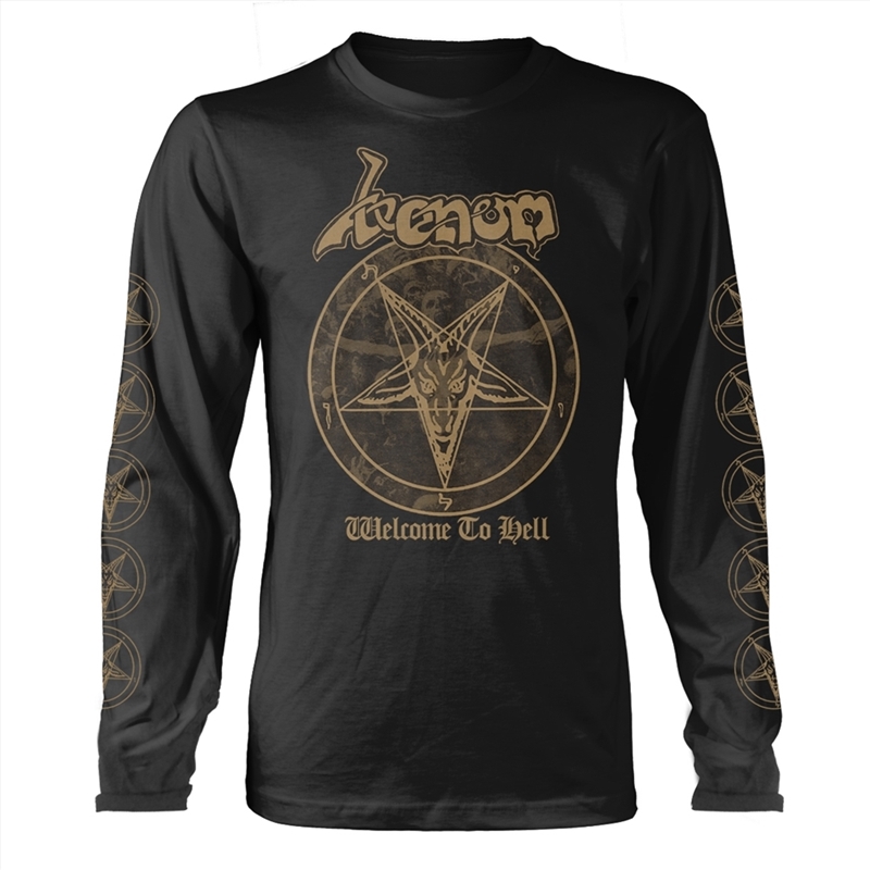 Venom - Welcome To Hell: Gold - Black - XXXL/Product Detail/Shirts