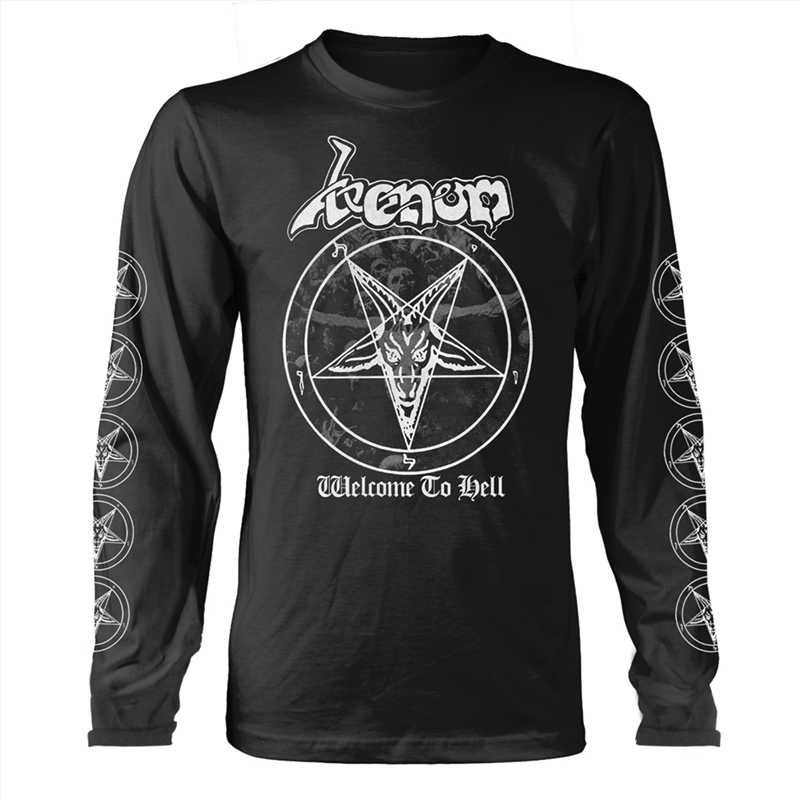Venom - Welcome To Hell: White - Black - XXXL/Product Detail/Shirts