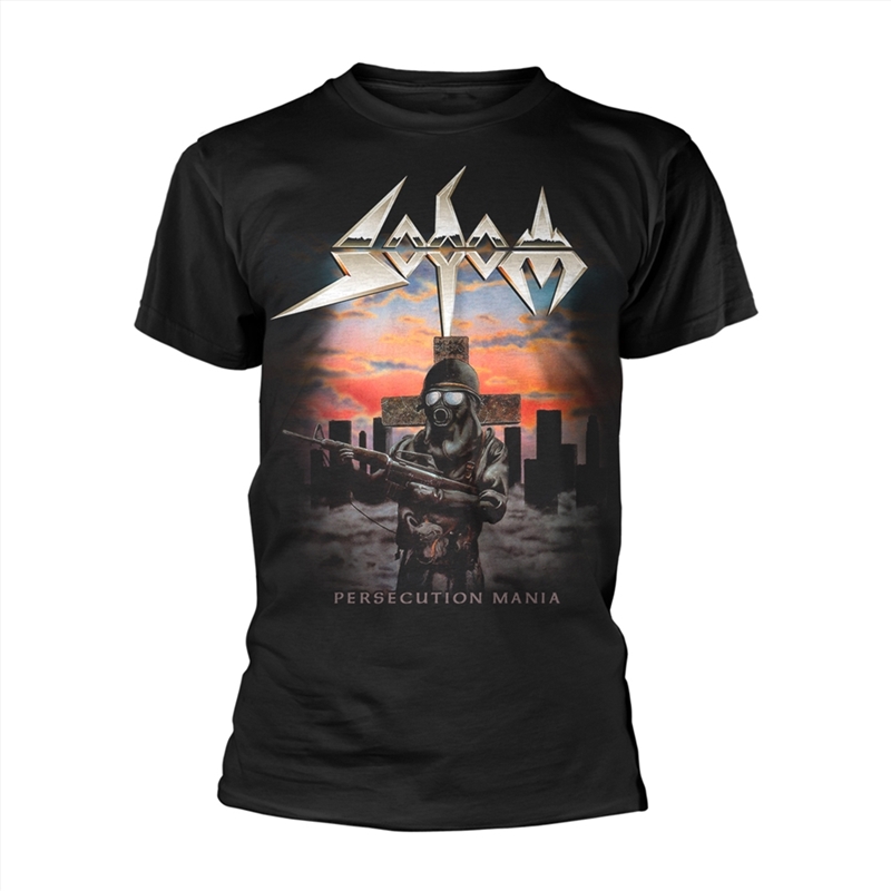 Sodom - Persecution Mania: Softstyle - Black - XL/Product Detail/Shirts