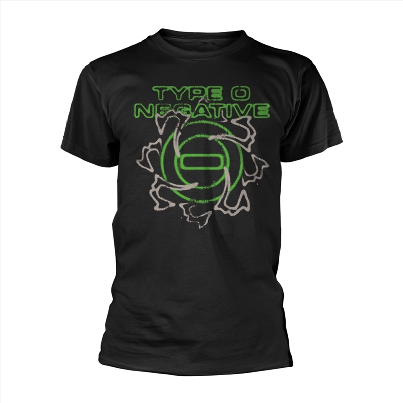 Type O Negative - O Logo - Black - XL/Product Detail/Shirts
