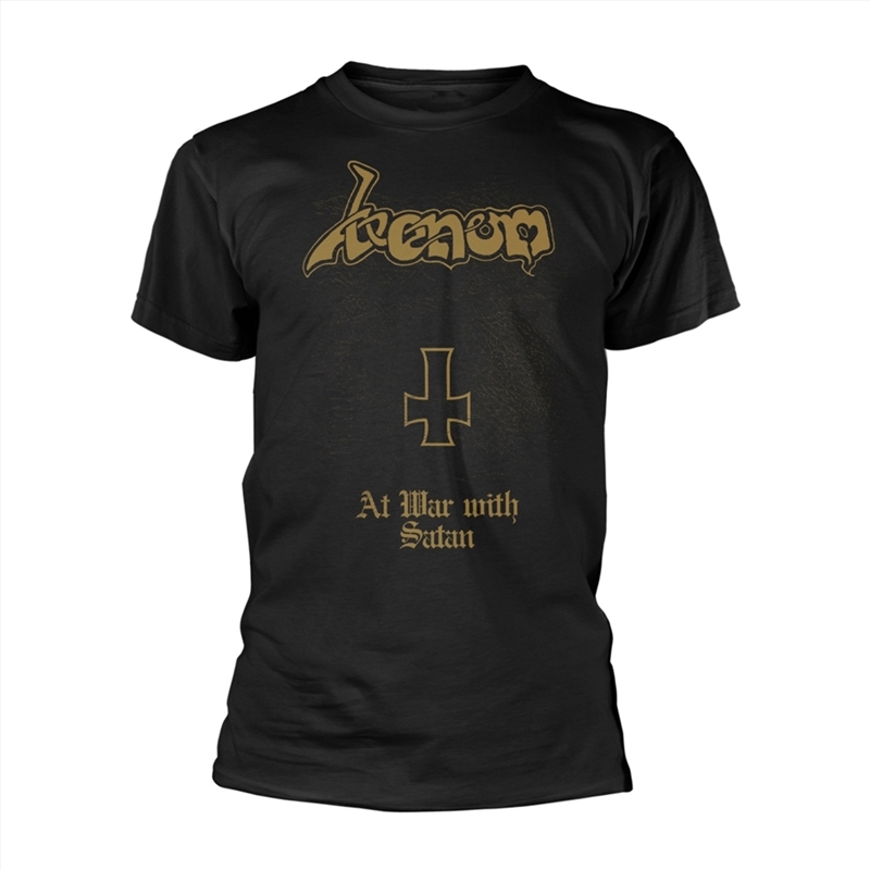 Venom - At War With Satan: Gold - Black - Medium/Product Detail/Shirts