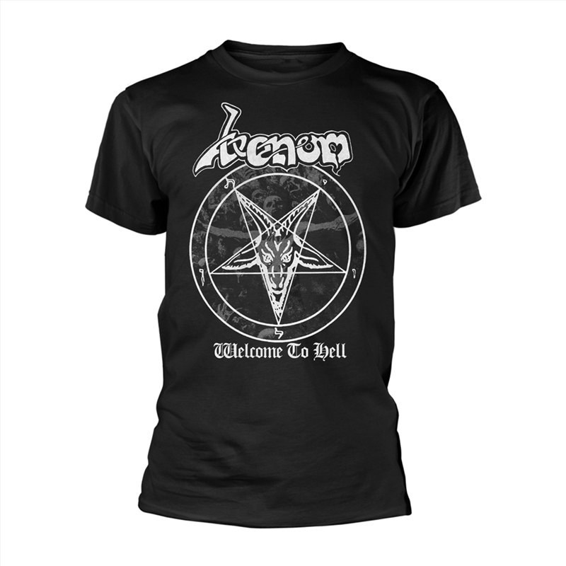 Venom - Welcome To Hell: White - Black - XXL/Product Detail/Shirts