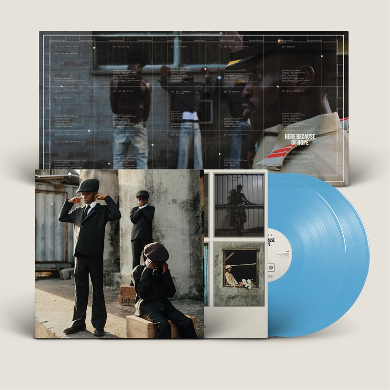 Here Because of Hope - Transparent Blue Vinyl/Product Detail/Jazz