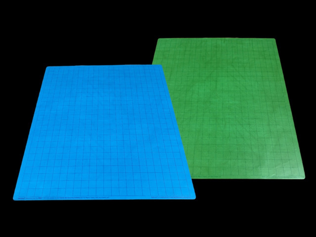 Chessex Battlemat Reversible 25mm Square Blue/Green/Product Detail/Dice Games
