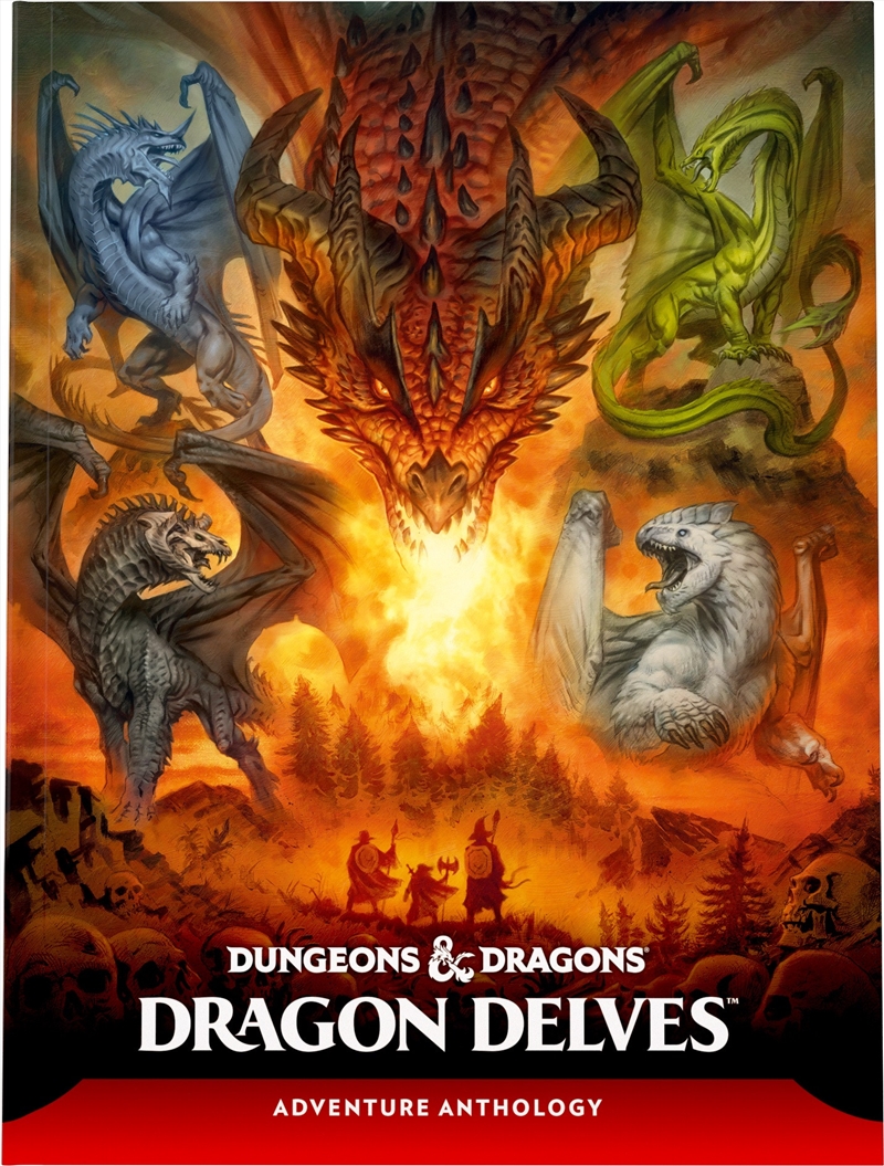 D&D Dragon Delves: An Adventure Anthology (Hard Cover)/Product Detail/Games
