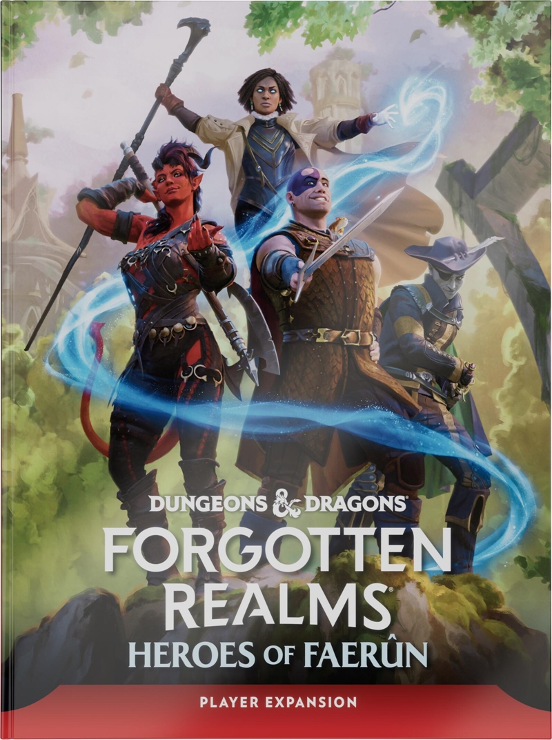 D&D Forgotten Realms: Heroes of Faerun (Hard Cover)/Product Detail/Games