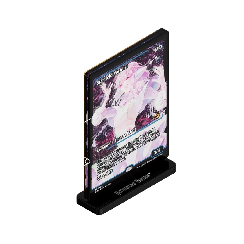 Gatherers' Tavern SLAB Standee - Starfield Vocalist/Product Detail/Games Accessories