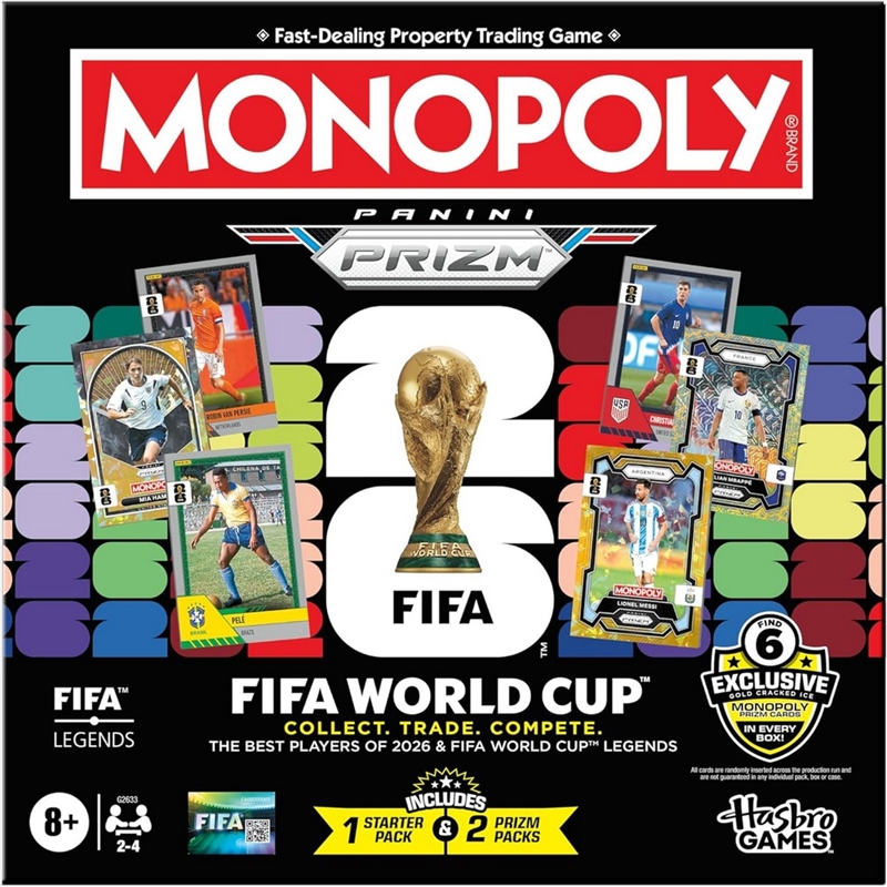 Monopoly Panini Prizm: FIFA World Cup/Product Detail/Board Games