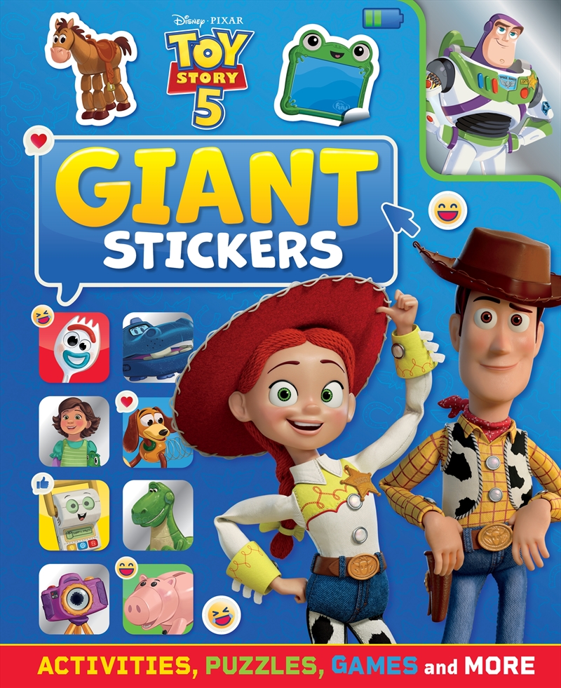 Toy Story 5: Giant Stickers (Disney Pixar)/Product Detail/Kids Activity Books