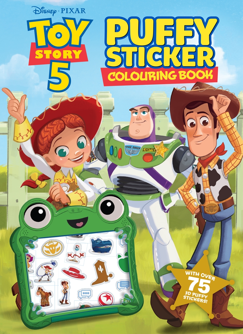 Toy Story 5: Puffy Sticker Colouring Book (Disney Pixar)/Product Detail/Kids Activity Books
