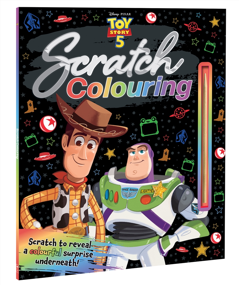Toy Story 5: Scratch Colouring (Disney Pixar)/Product Detail/Kids Activity Books