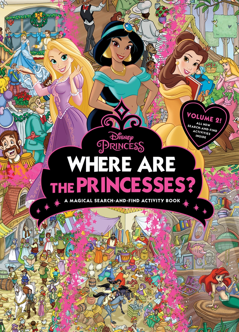 Where are the Princesses?: A Magical Search-and-find Activity Book (Disney Princess)/Product Detail/Early Childhood Fiction Books