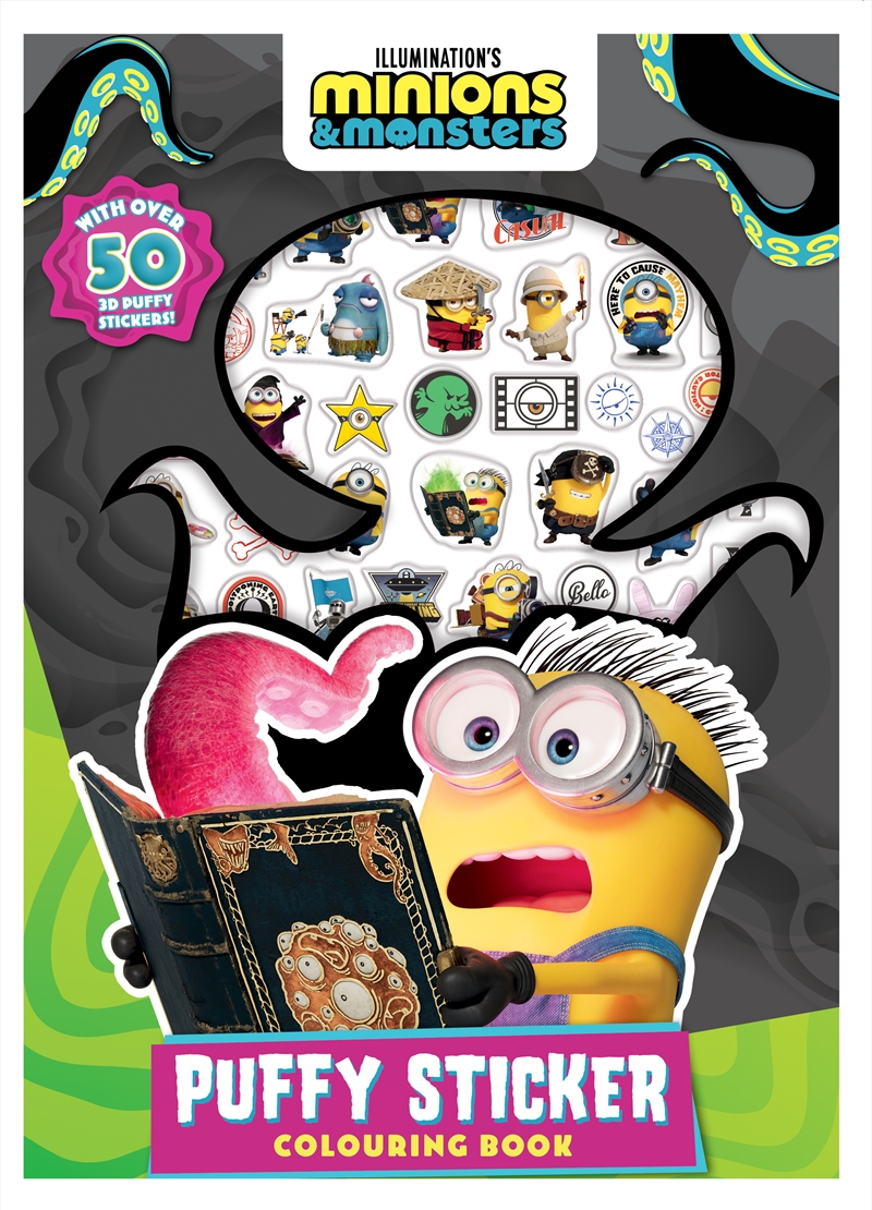 Minions and Monsters: Puffy Sticker Colouring Book (Universal)/Product Detail/Kids Activity Books