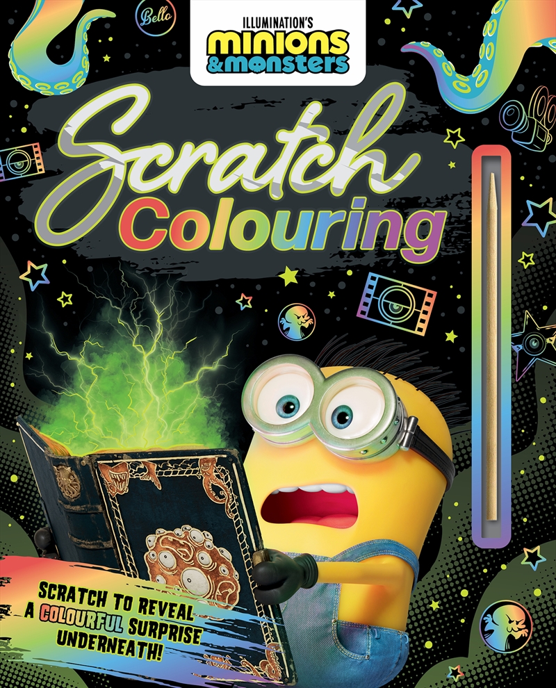 Minions and Monsters: Scratch Colouring (Universal)/Product Detail/Kids Activity Books
