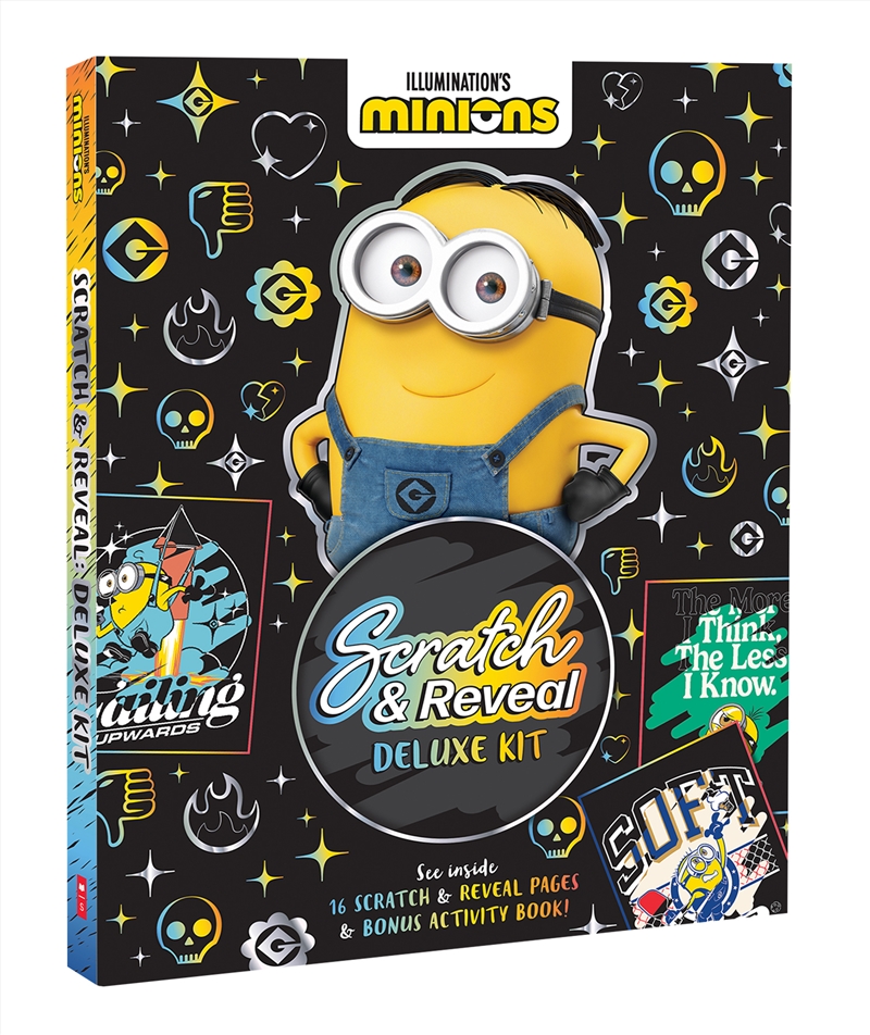 Minions: Scratch and Reveal Deluxe Kit (Universal)/Product Detail/Kids Activity Books