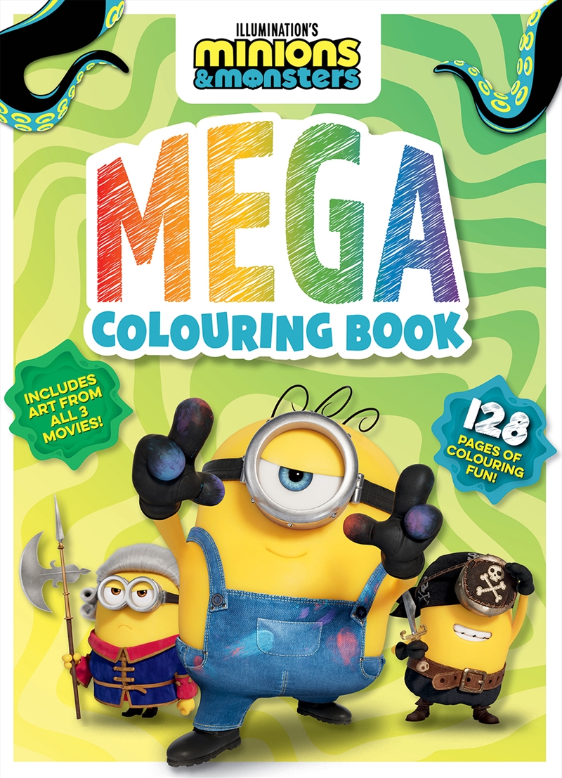 Minions and Monsters: Mega Colouring Book (Universal)/Product Detail/Kids Activity Books
