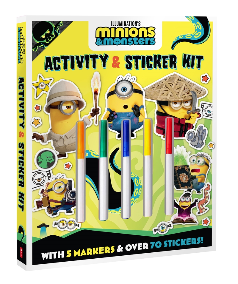 Minions and Monsters: Activity and Sticker Kit (Universal)/Product Detail/Kids Activity Books