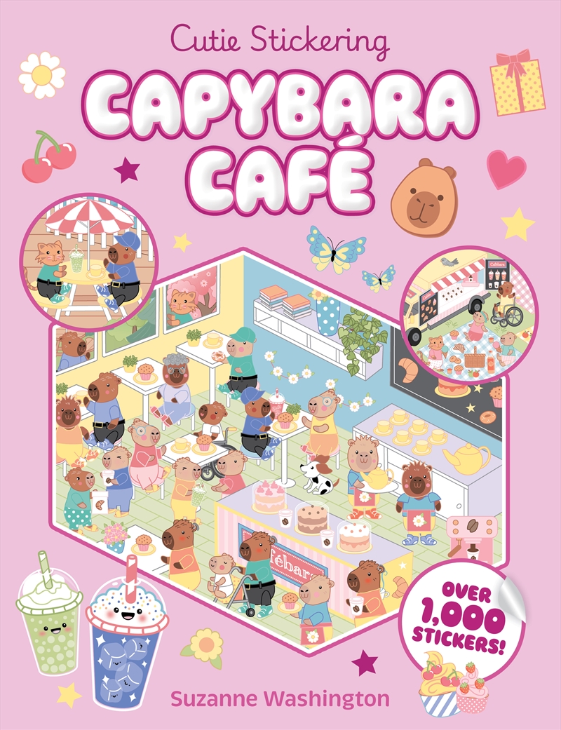 Capybara Cafe (Cutie Stickering #1)/Product Detail/Kids Activity Books