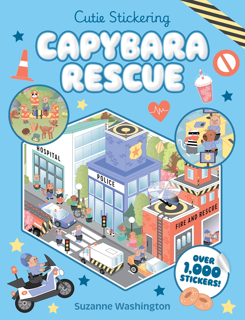 Capybara Rescue (Cutie Stickering #2)/Product Detail/Kids Activity Books