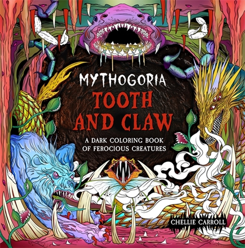 Mythogoria: Tooth and Claw/Product Detail/Adults Colouring