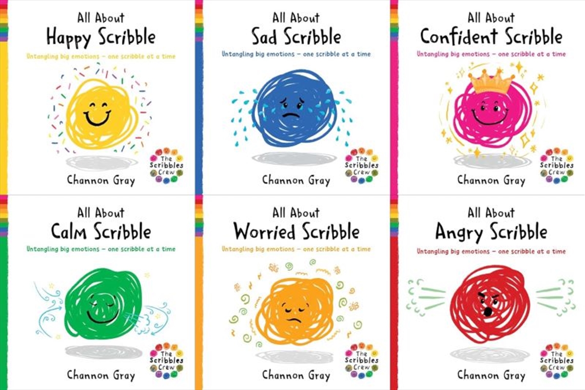 Scribbles Crew Six Pack Collection by Channon Gray/Product Detail/Family & Health
