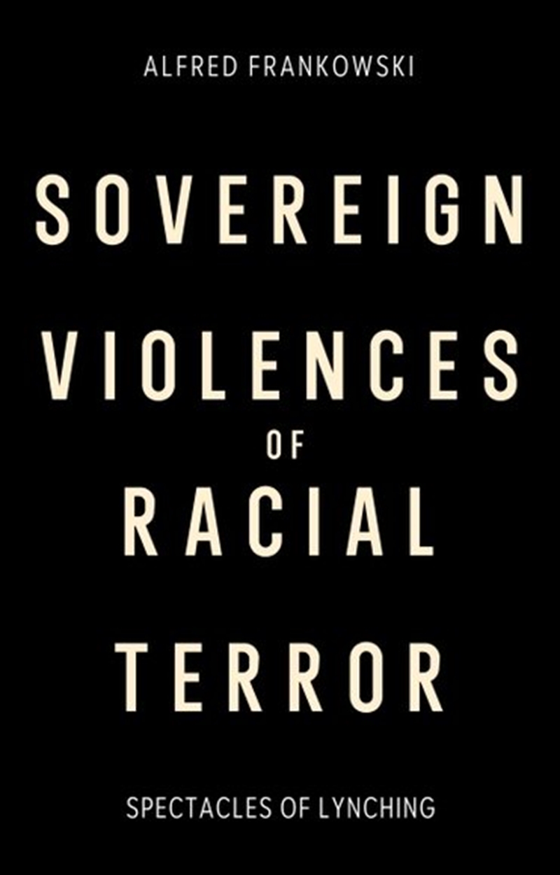 Sovereign Violences of Racial Terror/Product Detail/Reading
