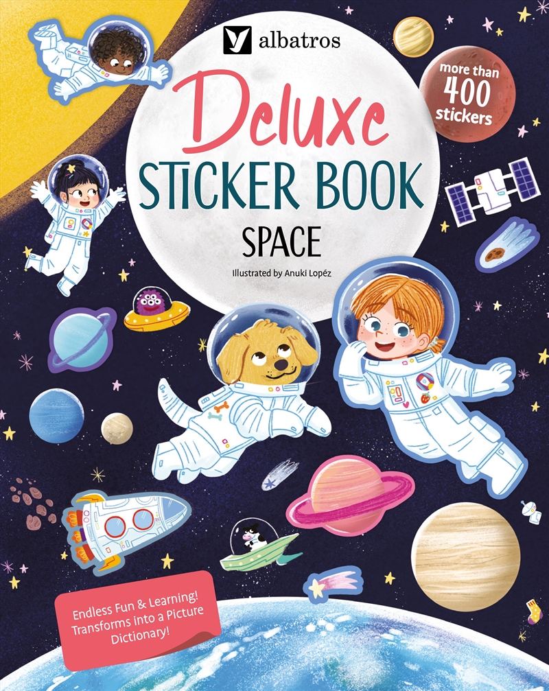 Deluxe Sticker Book: Space/Product Detail/Kids Activity Books