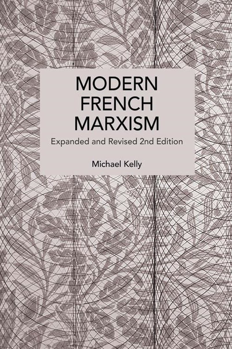 Modern French Marxism/Product Detail/Politics & Government