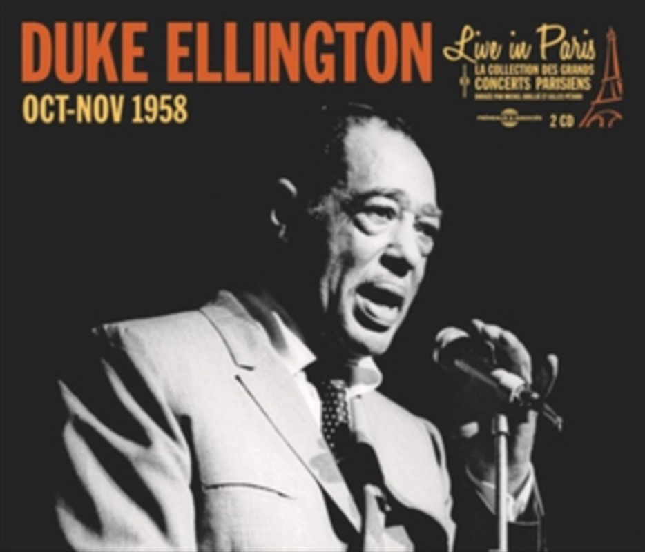 Live In Paris Octobre Novembre 1958/Product Detail/Jazz