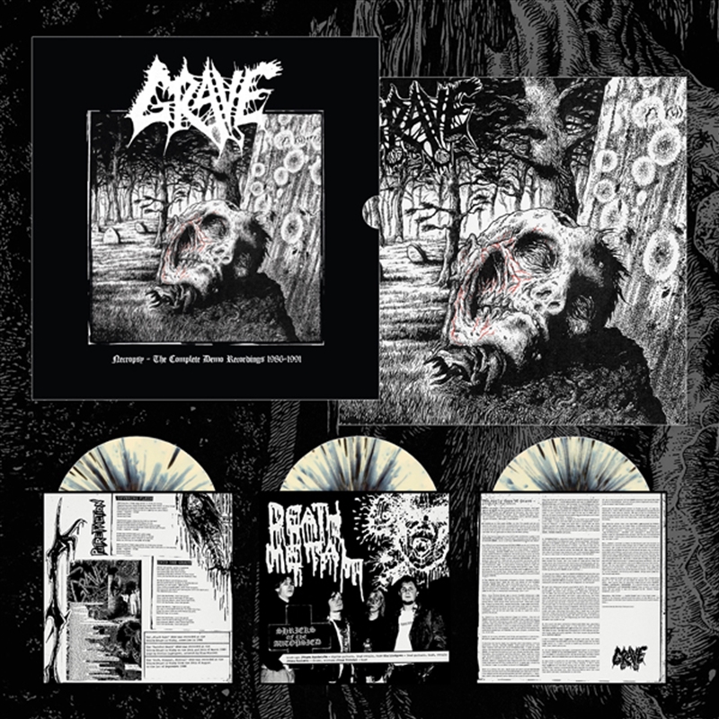 Necropsy - The Complete Demo Recordings 1986-1991 - Bone/Black Splatter Vinyl/Product Detail/Metal
