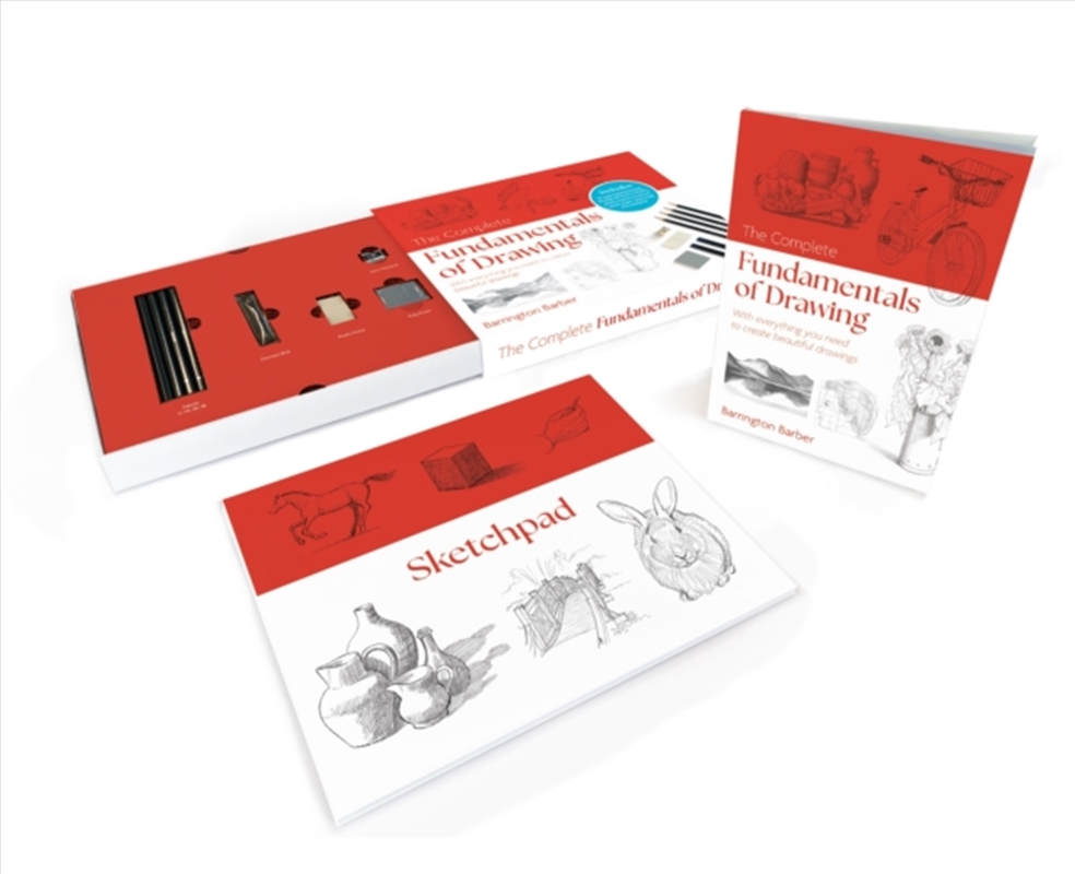 The Complete Fundamentals of Drawing Kit : Includes an Instructional Book, A Sketchpad, Pencils and/Product Detail/Art